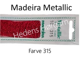 Madeira Metallic nr. 10 farve 315